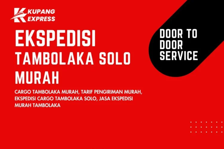 Ekspedisi Tambolaka Solo Murah