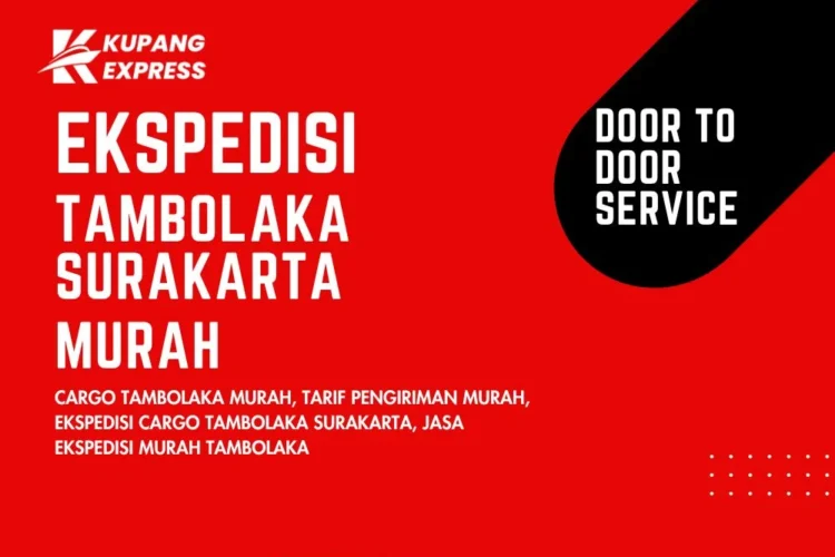 Ekspedisi Tambolaka Surakarta Murah