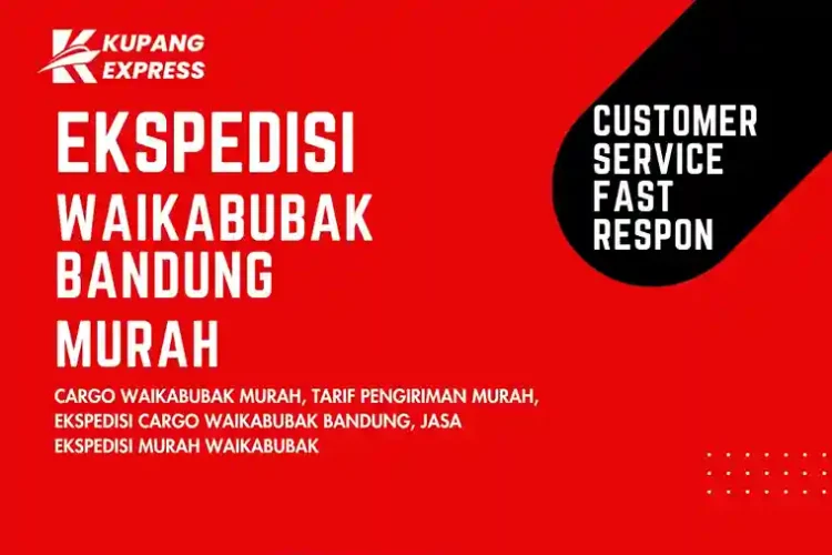 Ekspedisi Waikabubak Bandung Murah