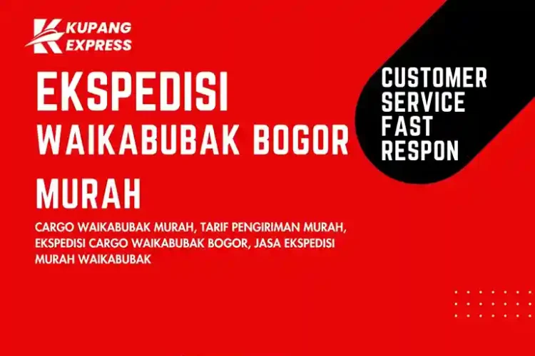 Ekspedisi Waikabubak Bogor Murah
