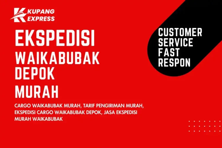 Ekspedisi Waikabubak Depok Murah