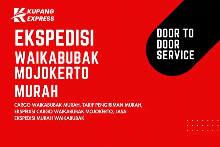 Ekspedisi Waikabubak Mojokerto Murah