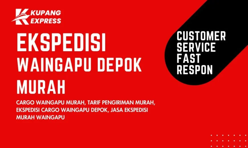 Ekspedisi Waingapu Depok Murah