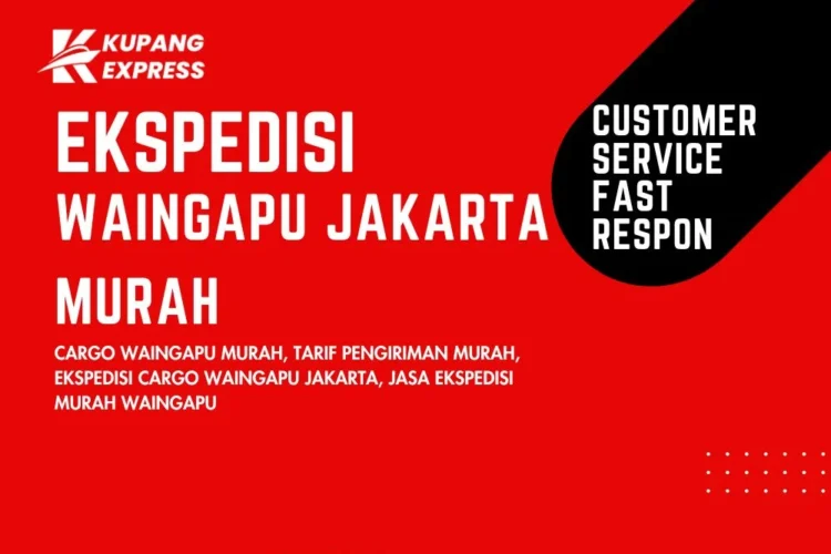Ekspedisi Waingapu Jakarta Murah