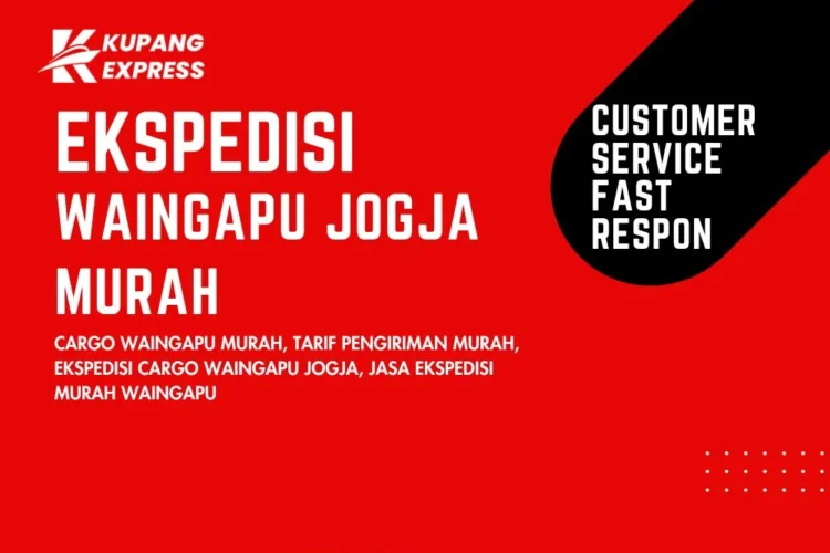 Ekspedisi Waingapu Jogja Murah