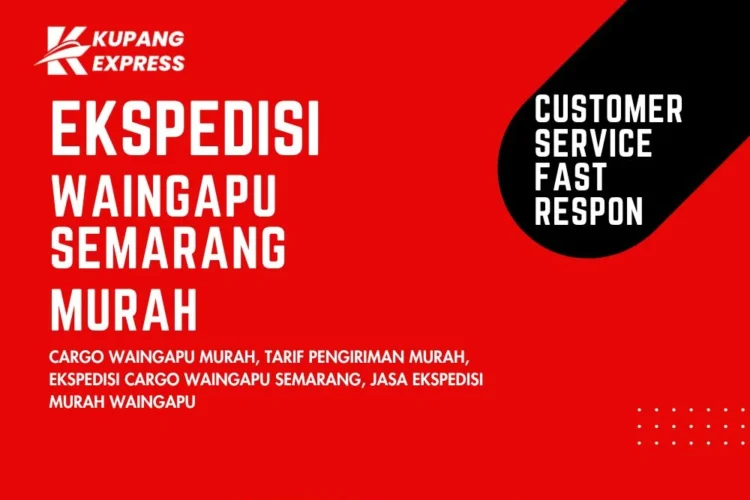 Ekspedisi Waingapu Semarang Murah