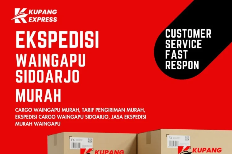 Ekspedisi Waingapu Sidoarjo Murah
