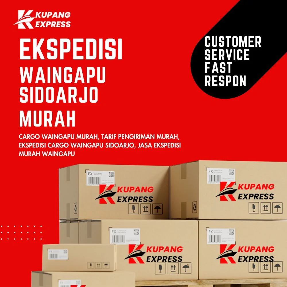Ekspedisi Waingapu Sidoarjo Murah